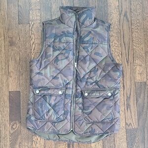 Camouflage Quilted Vest